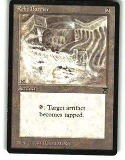 Magic the Gathering - Legends Relic Barrier Uncommon 1994 - Image 1
