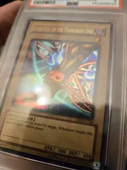 PSA 8 - Right Leg of the Forbidden One - 2002 LOB-120 - Exodia YU GI OH BLUE EYE - Image 3
