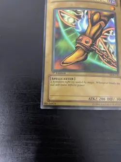 Right Leg of the Forbidden One LOB-120 1st Edition Wavy (MP/DMGD - Please read) - Image 5