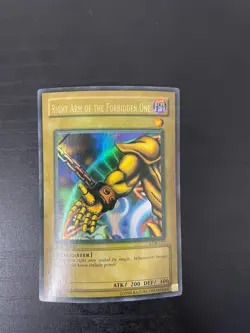 Faded & Wavy Right Leg of the Forbidden One LOB-120 1st Edition (HP/DMGD) - Image 1