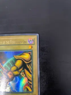 Faded & Wavy Right Leg of the Forbidden One LOB-120 1st Edition (HP/DMGD) - Image 5