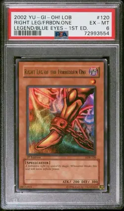 Right Leg of the Forbidden One LOB-120 1st Edition - Image 1