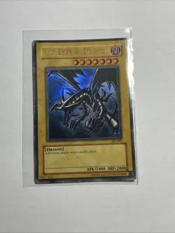 Yu-Gi-Oh! TCG Red-Eyes B. Dragon Joey SDJ-001 Unlimited Ultra Rare HP - Image 1