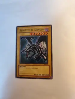 Yu-Gi-Oh TCG Red Eyes B. Dragon SDJ-001 Holo Unlimited Ultra Rare - Image 1