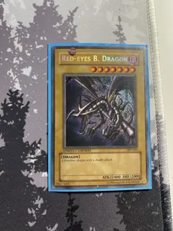 Yu-Gi-Oh Red-Eyes B. Dragon Secret Rare 2002 Collectors Tin BPT-005 LimitedEd LP - Image 1