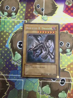 Yu-Gi-Oh Red-Eyes B. Dragon BPT-005 Secret Rare Limited Edition - Image 1