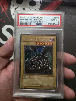 Red-Eyes B. Dragon BPT-005 2002 Collectors Tin Limited Edition PSA 8 - Image 1