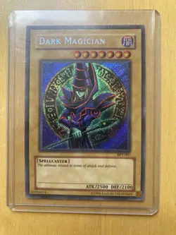 BPT-007 Dark Magician Secret Rare Limited Edition LP Yugioh Card - Image 1