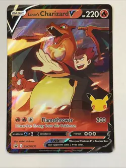 Lance's Charizard V SWSH133 SWSH: Sword & Shield Promo Cards Holo - Image 1