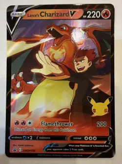 Lance's Charizard V SWSH133 SWSH: Sword & Shield Promo Cards Holo - Image 2