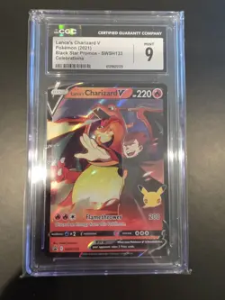Lance's Charizard V SWSH133 SWSH: Sword & Shield Promo Cards Holo - Image 1
