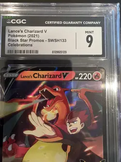 Lance's Charizard V SWSH133 SWSH: Sword & Shield Promo Cards Holo - Image 3