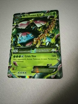 Pokemon M Venusaur EX TCG Ultra Rare Holo Card 2/146 XY Base Set - Image 1