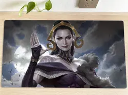MTG Oath of Liliana Eldritch Moon Playmat TCG CCG Mat Trading Card Game Mousepad - Image 1