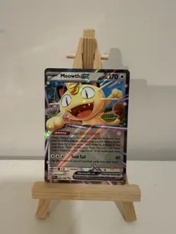 Pokemon Meowth EX Full Art Holo Card 062/088 Perfect Order - Image 1