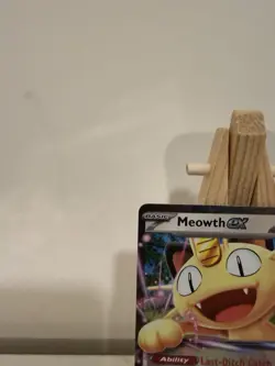 Pokemon Meowth EX Full Art Holo Card 062/088 Perfect Order - Image 2