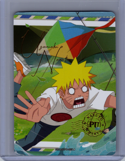 Naruto Uzumaki NRSA01-PU-003L4 Heavens Scroll English Naruto Kayou Card NM - Image 1