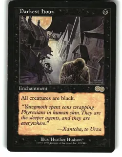 Magic The Gathering - Urza's Saga Darkest Hour 128 Rare 1998 - Image 1