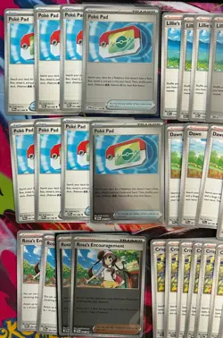Pokemon TCG Huge 53-Card Playable Card Lot - Poke Pad Dawn Hilda Budew + - Image 2