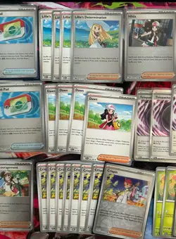 Pokemon TCG Huge 53-Card Playable Card Lot - Poke Pad Dawn Hilda Budew + - Image 3