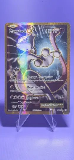 Pokemon TCG Mewtwo EX 103/108 Ultra Rare Holo Card Evolutions XY - Image 1
