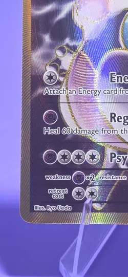 Pokemon TCG Mewtwo EX 103/108 Ultra Rare Holo Card Evolutions XY - Image 4