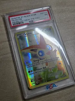 Victini XY117 PSA 7 NM 2016 Pokemon Card NEW CERT Very Clean - Image 5