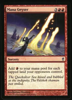 Magic: The Gathering - Conspiracy Mana Geyser 2014 147 Common - Image 1