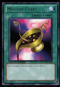 Mooyan Curry WCPP-EN020 World Championship 2010 Card Limited Rare YU-GI-OH - Image 1