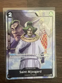 Saint Mjosgard OP13-092 Premium Card Collection Best Selection Vol 6 One Piece - Image 1