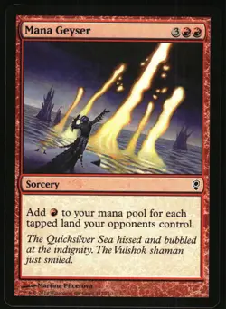Magic: The Gathering - Conspiracy Mana Geyser 2014 147 Common - Image 1