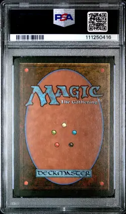 Magic the Gathering - Ice Age Underground River 1995 PSA 8 - Image 2