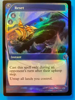 MTG 1x FOIL Reset # 170 Mystery Booster 2 Future Sight Magic the Gathering x1 NM - Image 1