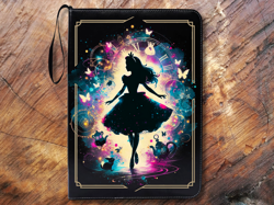 Lorcana Card Binder Album PU Leather Trading Card Case Alice in Wonderland - Image 3