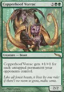 COPPERHOOF VORRAC X4 4 4X Mirrodin MTG Magic the Gathering Cards DJMagic - Image 1