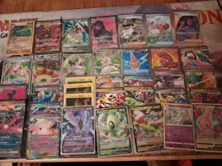 Pokemon Tcg 35 Card Lot. VMax, V, Full Art. Pop Series. Detective Pikachu. - Image 1