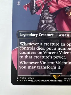Vincent Valentine (Borderless) Final Fantasy Regular - Image 5