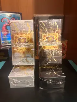 Yu gi oh limit over collection the heroes e the rivals sealed 4 box piu booster - Image 2