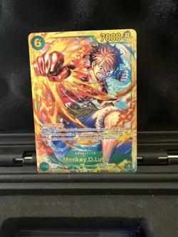 Monkey D Luffy SEC OP13-118 Carrying on His Will One Piece ENGLISH - Image 1