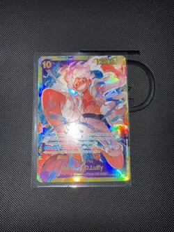One Piece TCG Monkey.D.Luffy OP05-119 SEC Secret Rare The Best English - Image 2