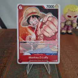 Monkey D Luffy Pre-Errata P-001 Promotion Pack 2022 One Piece Promo - Image 1