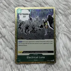 Bandai One Piece CCG Electrical Luna OP08-036 R Foil Event Alt Art EN - Image 1