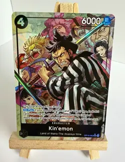 Kin'emon (Alt Art) - OP16-082 - One Piece The Time of Battle - Near Mint - Image 1
