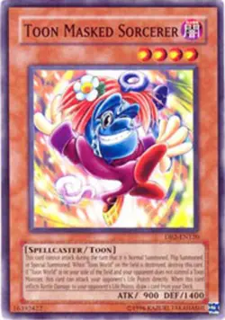 Toon Masked Sorcerer - DB2-EN120 - Common - Unlimited Edition - Near Mint - Image 1