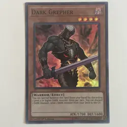 Yugioh Dark Grepher DASA-EN042 Super Rare 1st Edition NM - Image 1