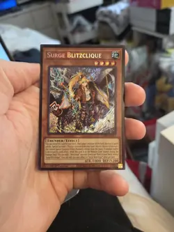 Yugioh Surge Blitzclique CORI-EN011 1st Secret Rare - Image 1