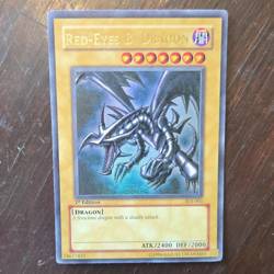 Konami Yu-Gi-Oh! Red-Eyes B. Dragon SDJ-001 1st Ed Starter Deck Joey UR Holo - Image 1