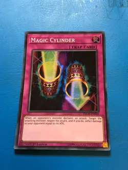 YUGIOH Super Rare Magic Cylinder INCH-EN060 1st Edition - Image 1