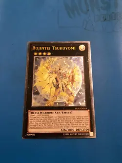 YUGIOH Ultimate Rare Bujintei Tsukuyomi LVAL-EN054 - Image 1