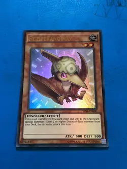 YUGIOH Ultra Rare Petiteranodon SR04-EN000 - Image 1